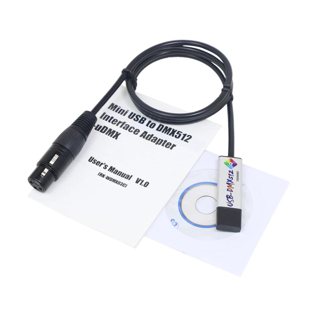 USB to DMX ̽ , ǻ PC LED Ʈѷ ȣ , DJ      ȿ, DMX512